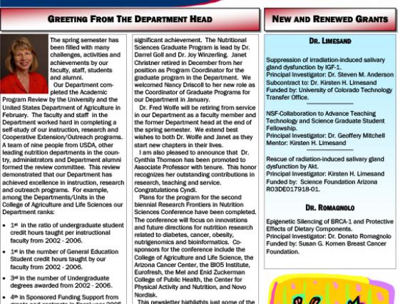 Spring 2007 Newsletter